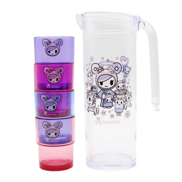 Tokidoki for JapanLa Pitcher and Cups Set - Picture 3 of 4